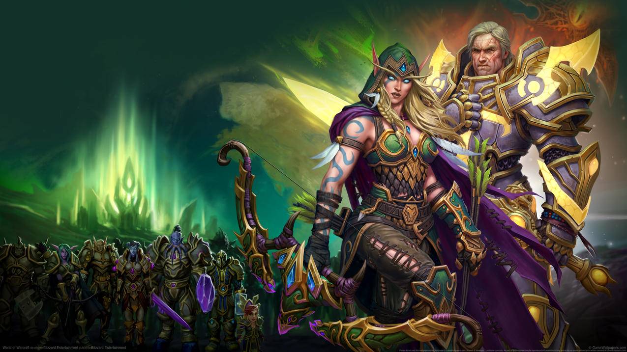 《魔兽世界-World,Of,Warcraft》,4K高清壁纸