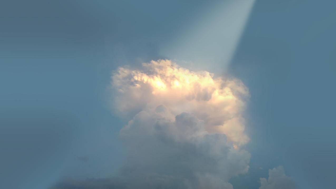 云端风景5k壁纸5120x2880