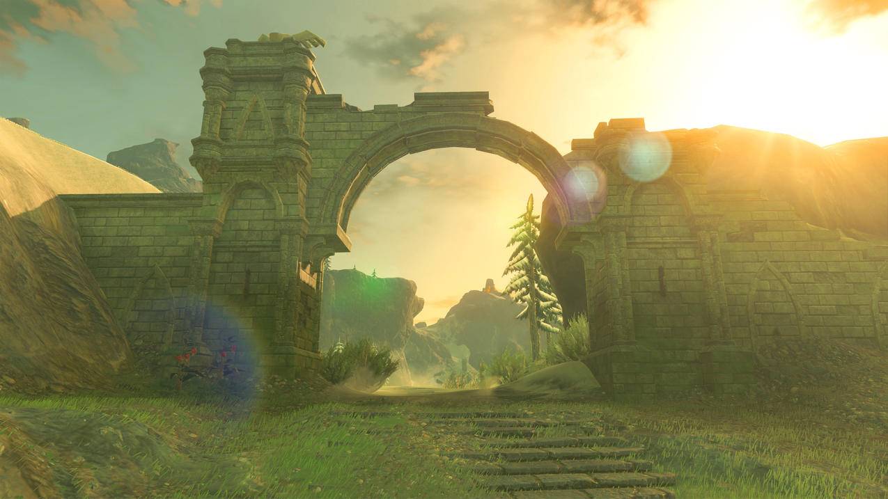 《塞尔达传说：荒野之息》,4K游戏风景壁纸