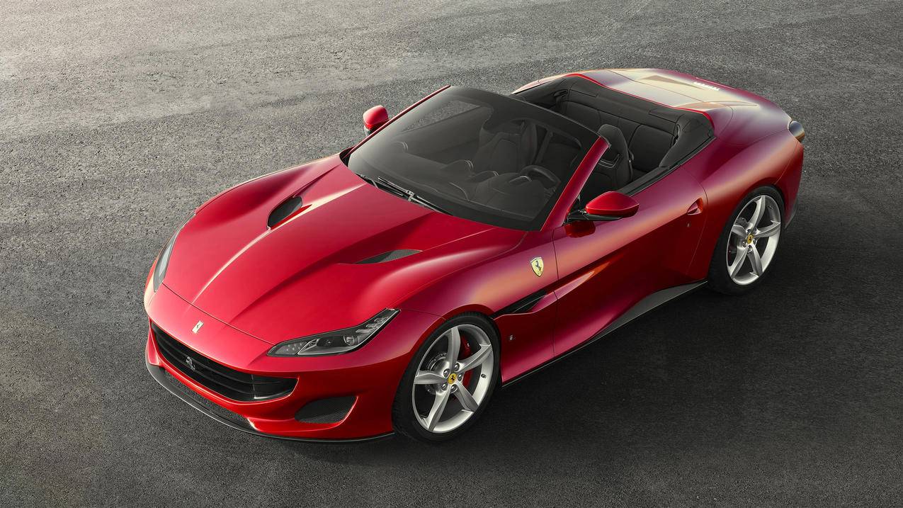 法拉利,Ferrari,Portofino,2018,4k高清跑车壁纸