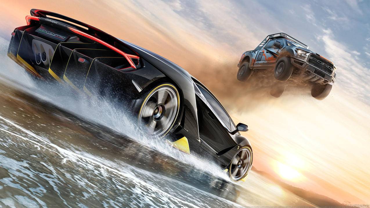 《极限竞速:地平线3/Forza,Horizon,3》,4K游戏高清壁纸