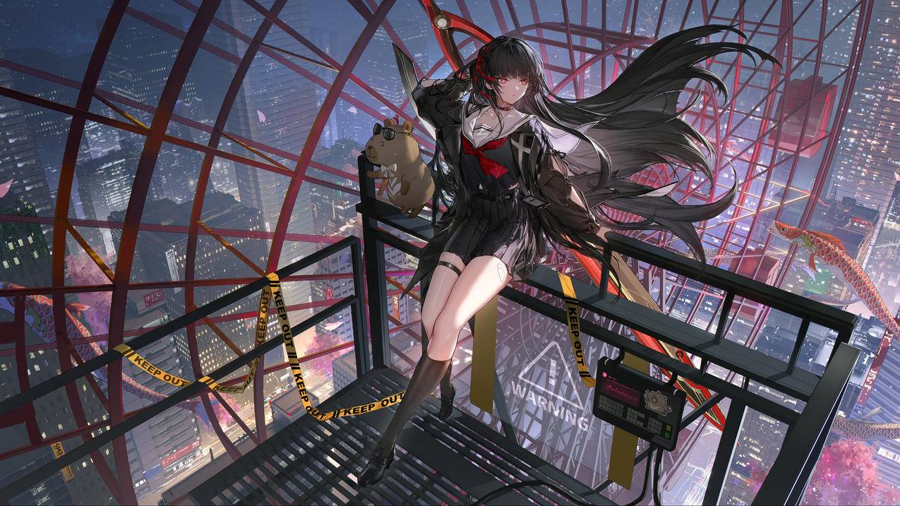 鸣潮千咲4k电脑壁纸 3840x2160