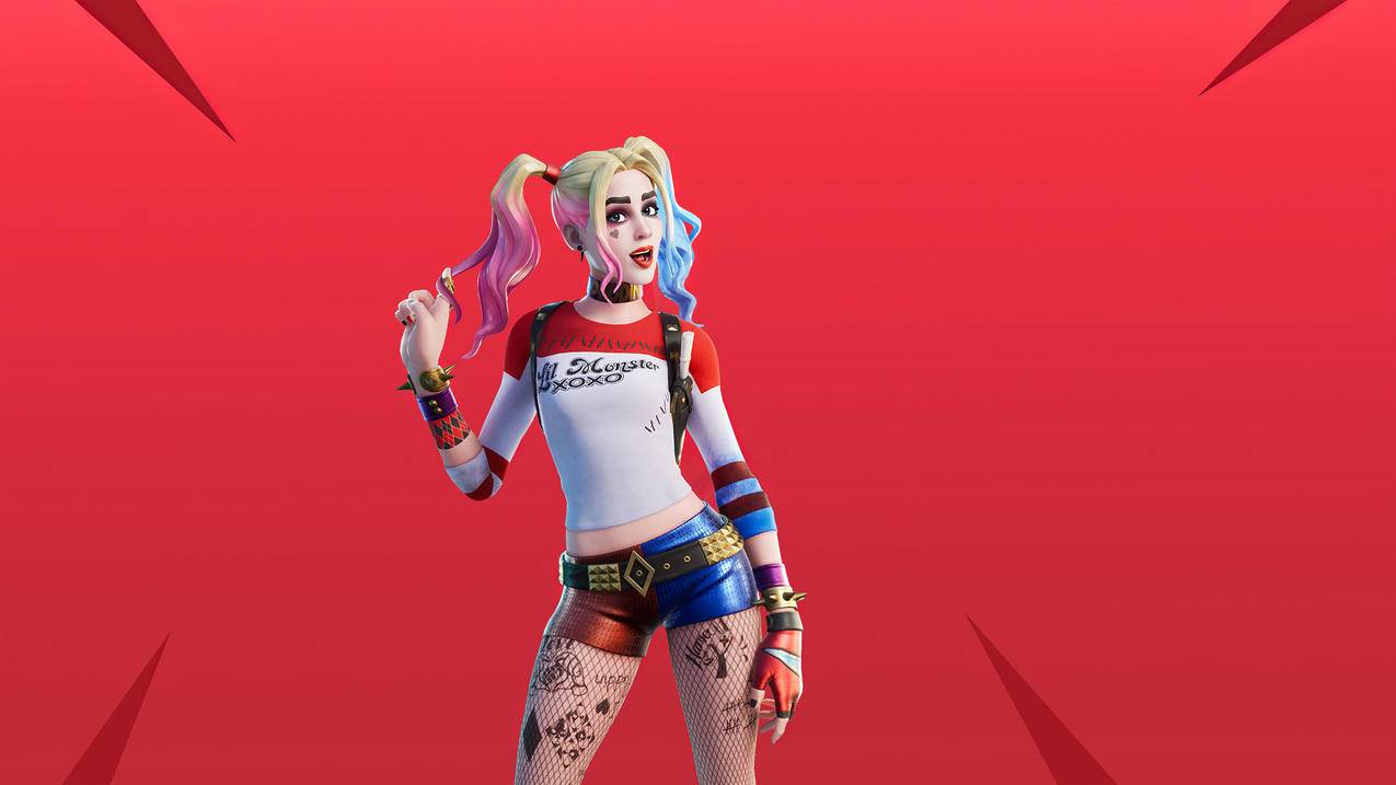 《堡垒之夜（Fortnite,）》harley,4K高清游戏壁纸