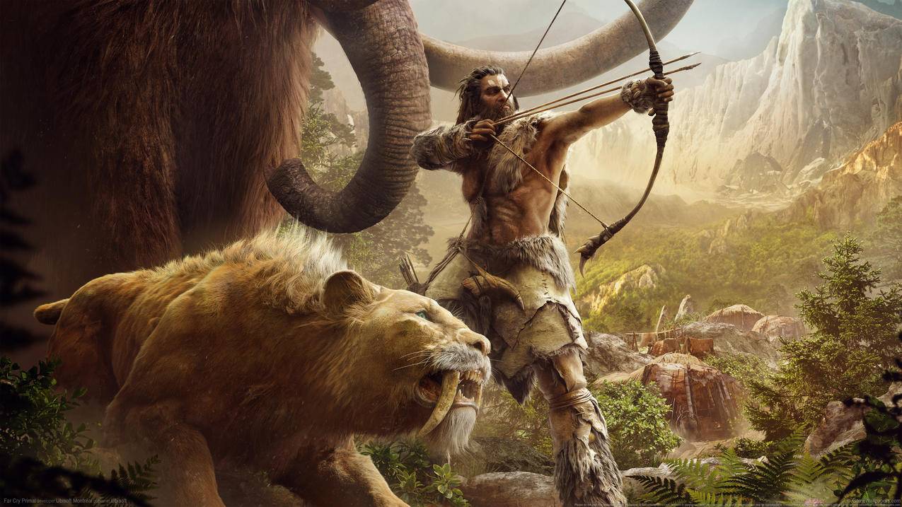 《孤岛惊魂:原始杀戮/Far,Cry:Primal》,4K游戏高清壁纸